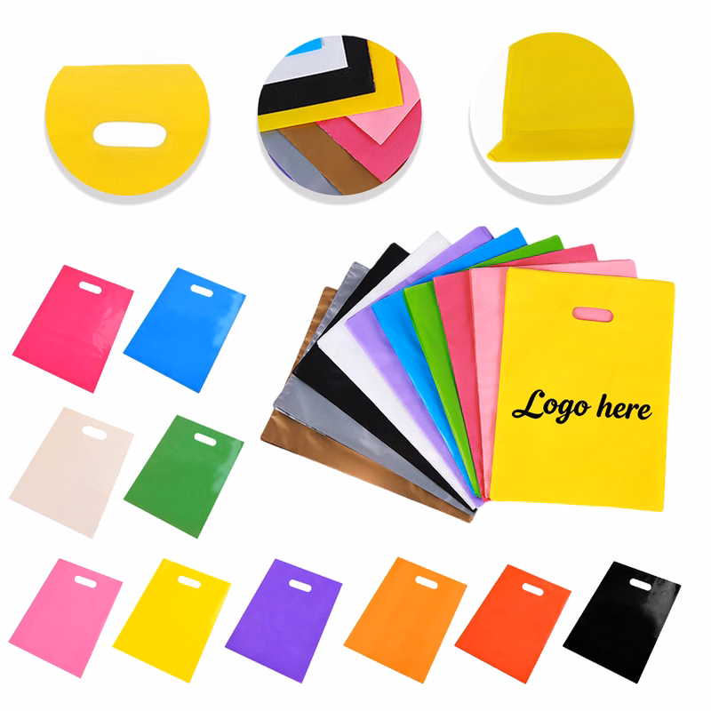 Reusable Non-Woven Die Cut Merchandise Handle Bag