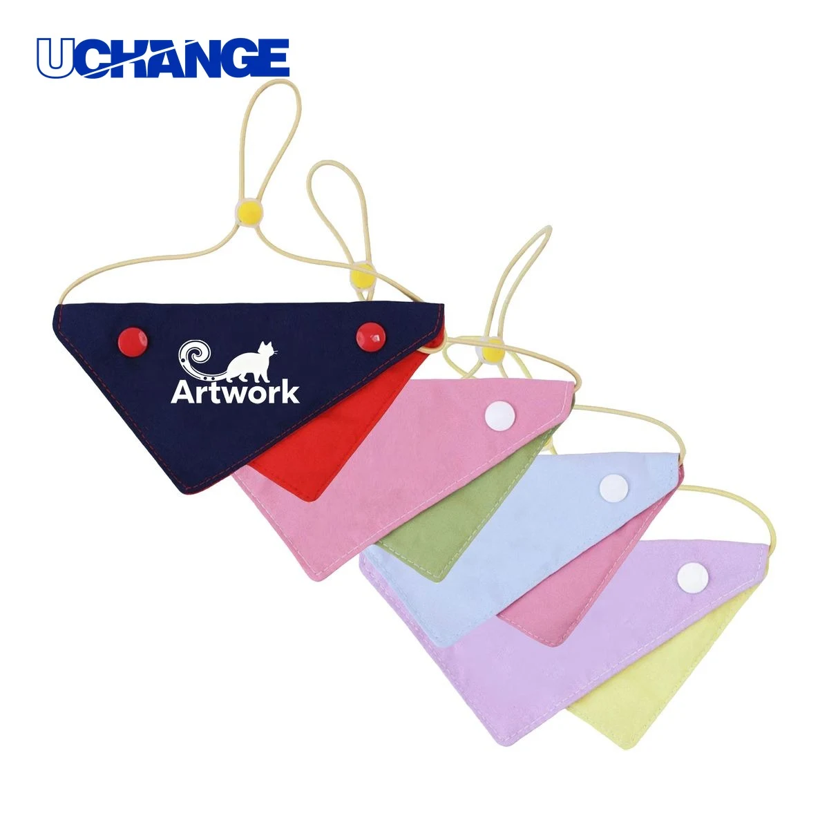Adjustable Pet Triangle Scarf for Comfort and Style 1