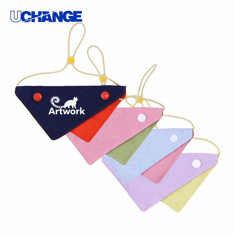 Adjustable Pet Triangle Scarf for Comfort and Style