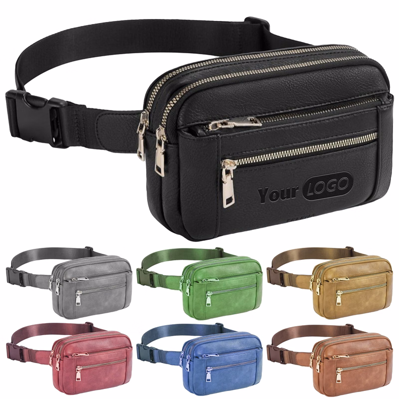 Pu Mini Travel Sports Waist Bag