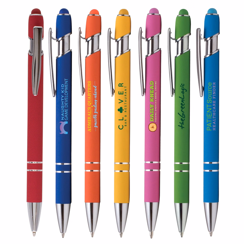 Stylus-3061 Bright Ballpoint Soft Touch Pens