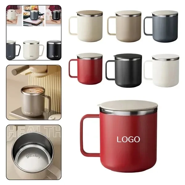 Insulated Stainless Steel Water Mug 14 oz Capacity 1