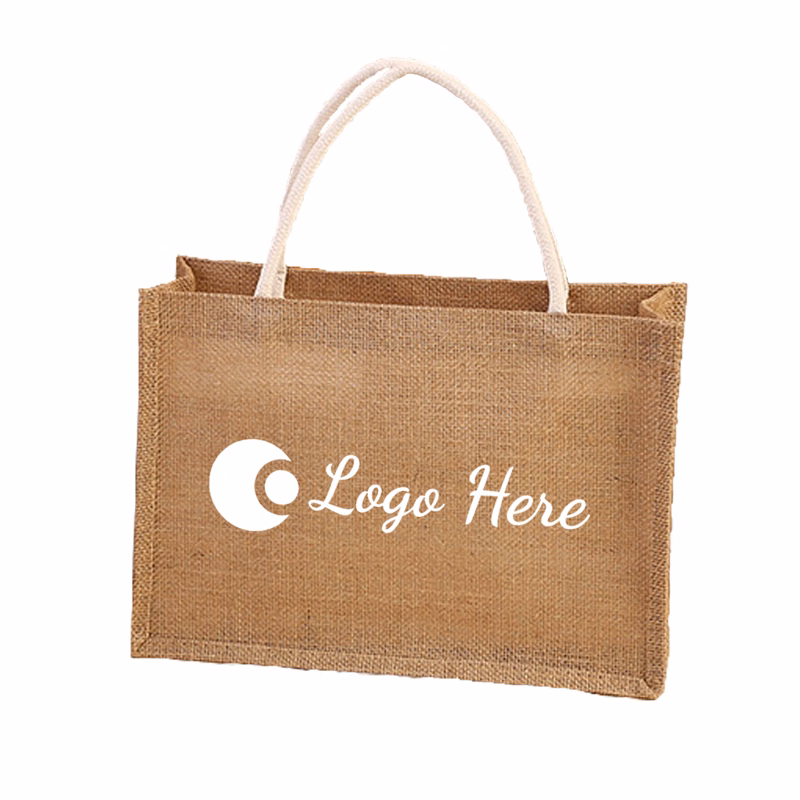 Exquisite Burlap Tote Bag