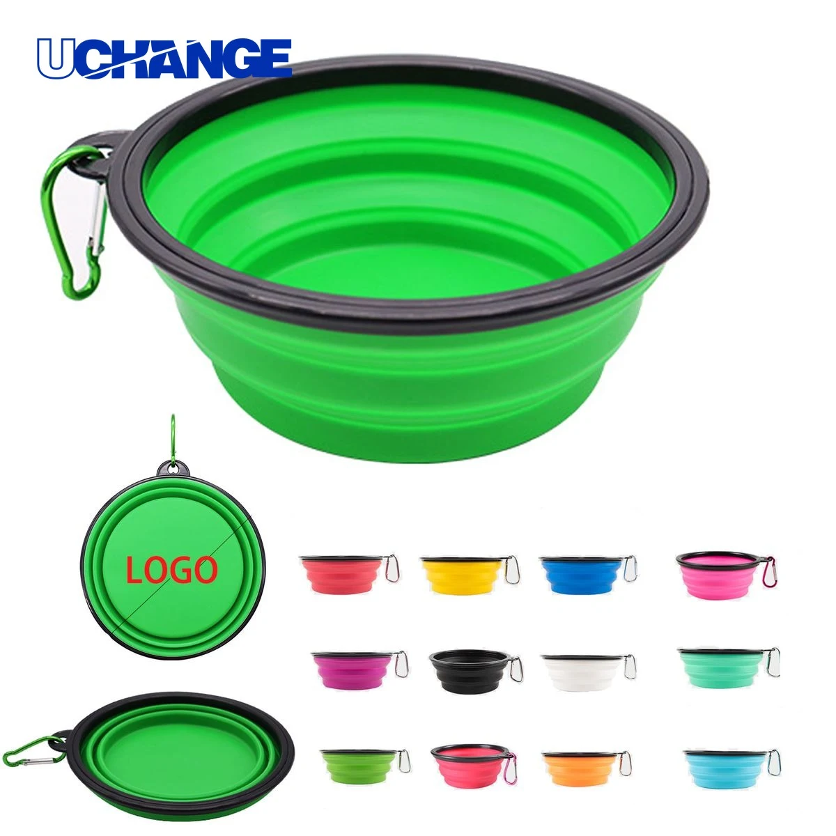 Portable Folding Dog Bowl Dish 1