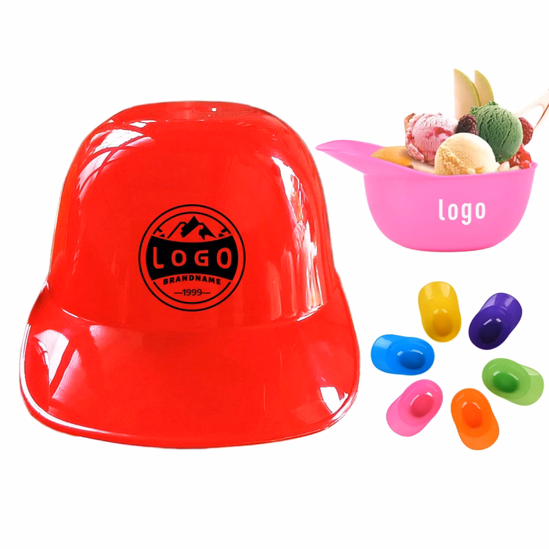 MOQ 100pcs 9oz Plastic Ice Cream Bowl
