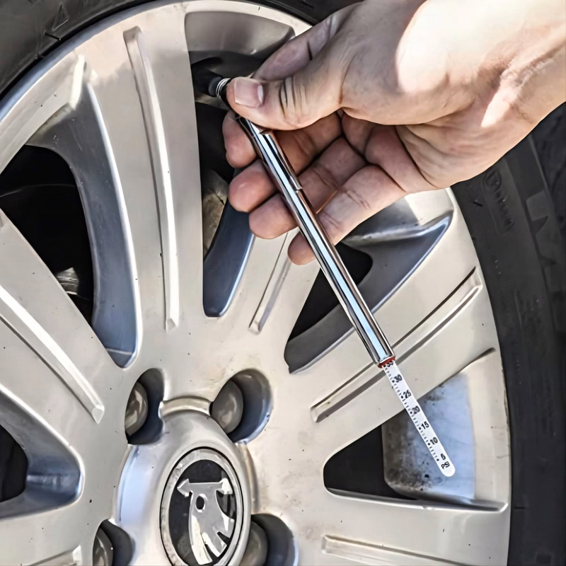 Tire Gauge Keychain