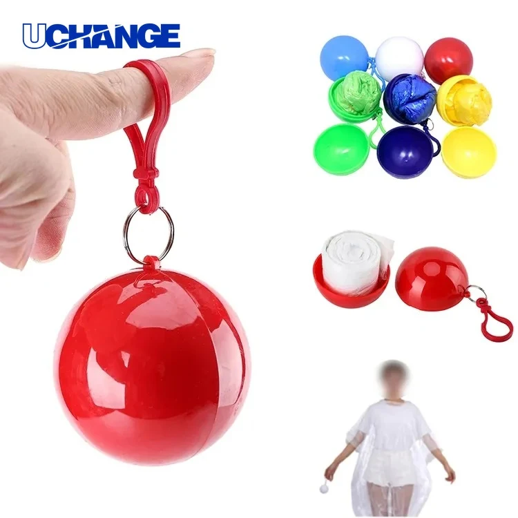 Portable Disposable Raincoat Ball for Rain 1