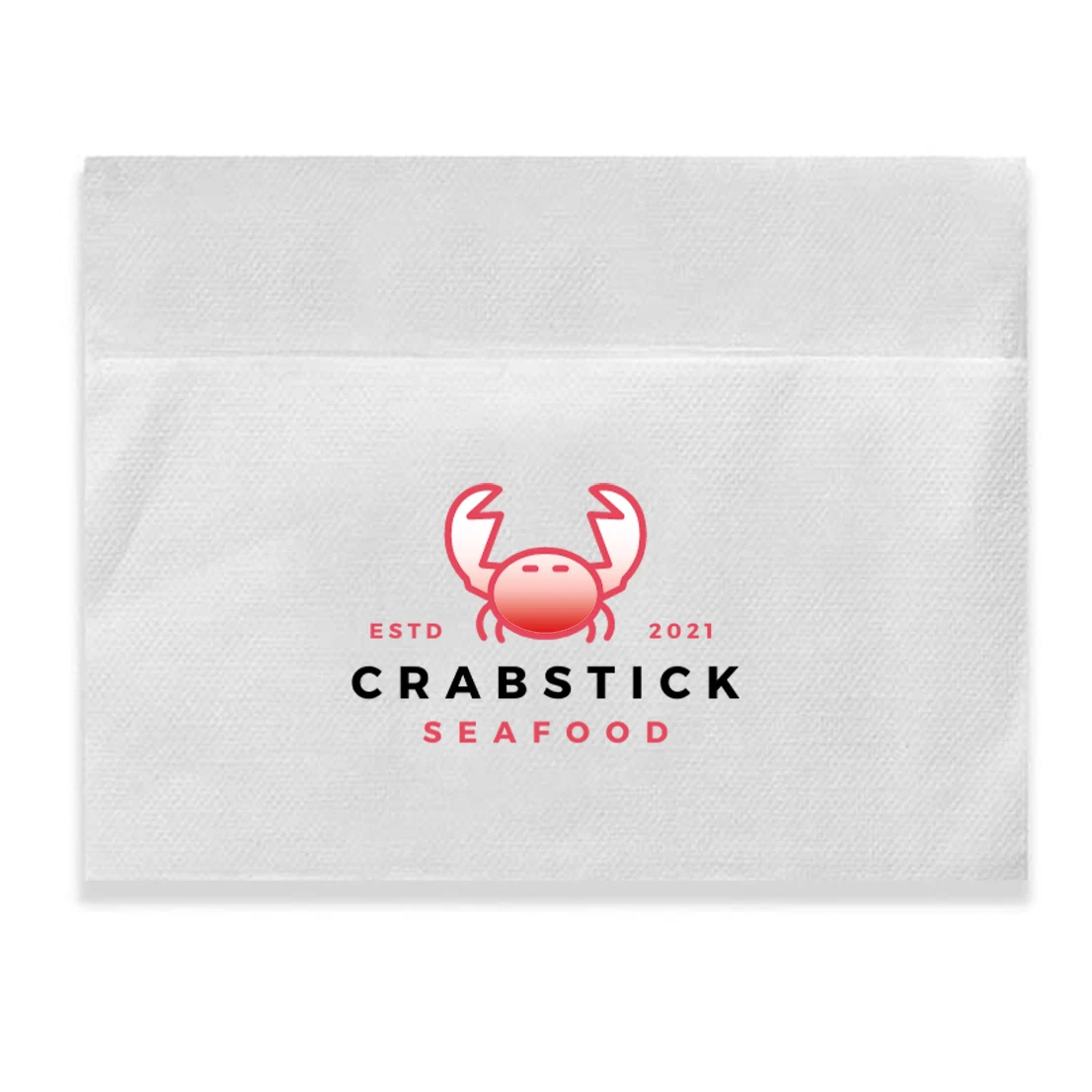 1 Ply White Dispenser Napkin, Digital 1