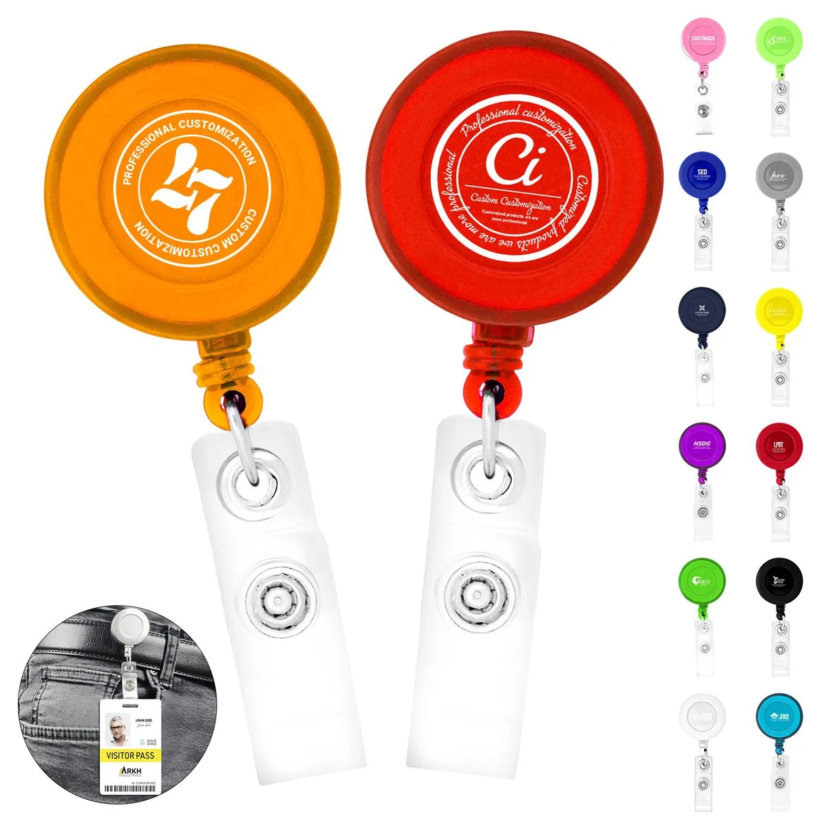 Retractable Badge Holder 1