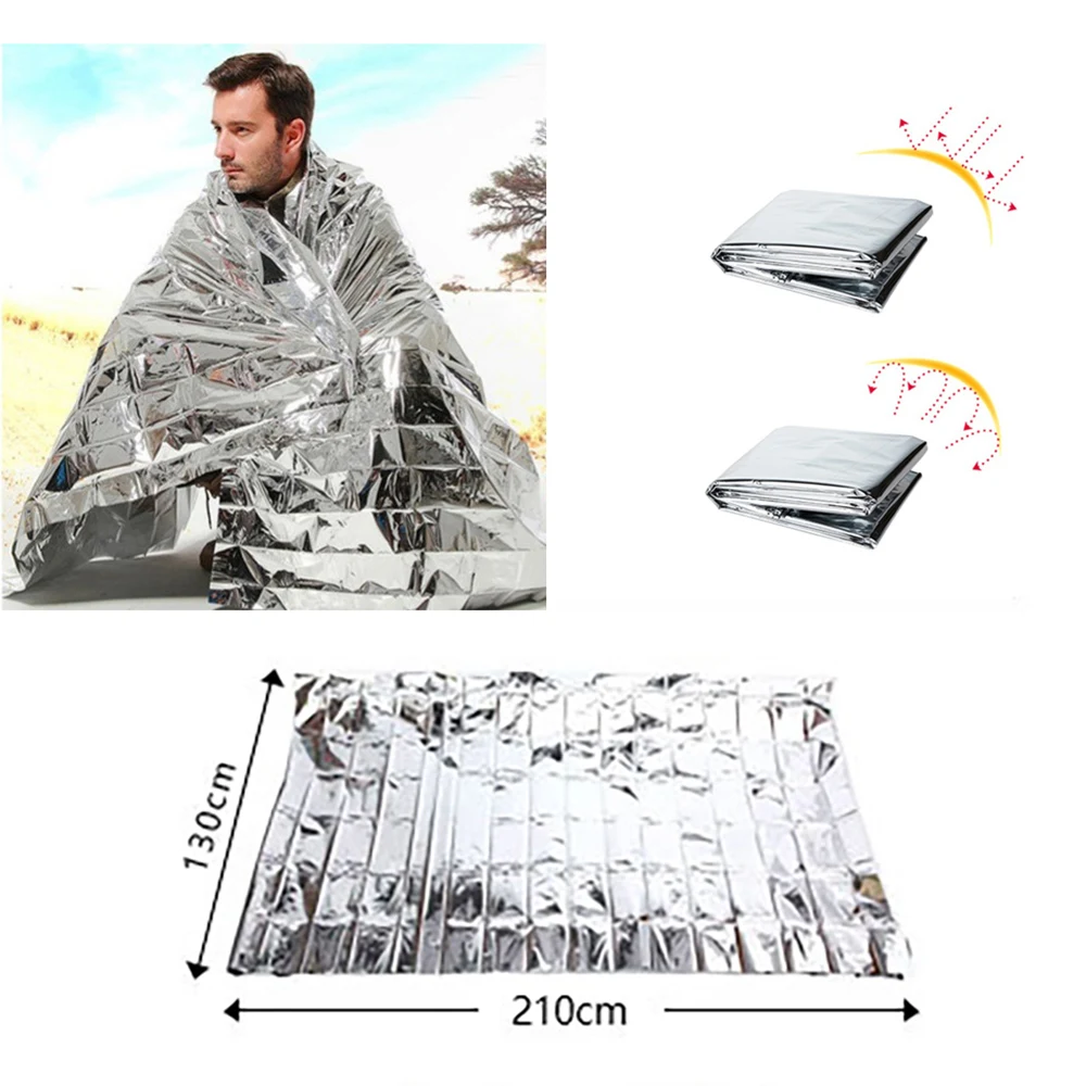 Outdoor Emergency Thermal Rescue Blanket 1