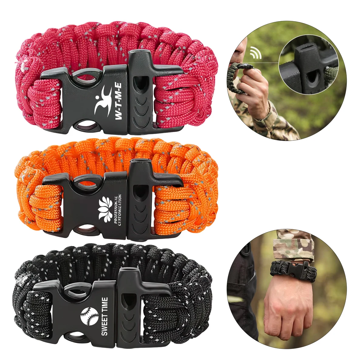 Survival Paracord Bracelet 1