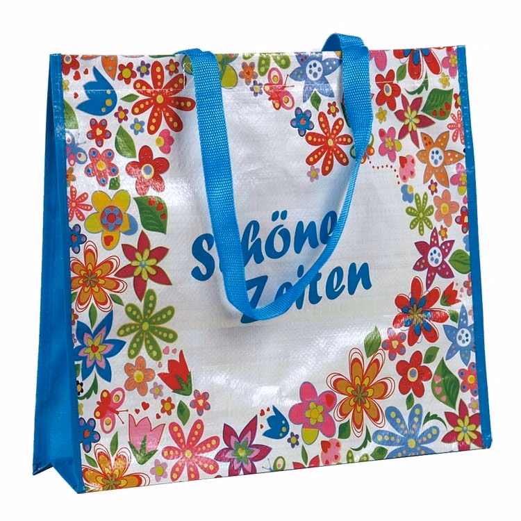 Reusable Laminated PP Woven Shopping Bag