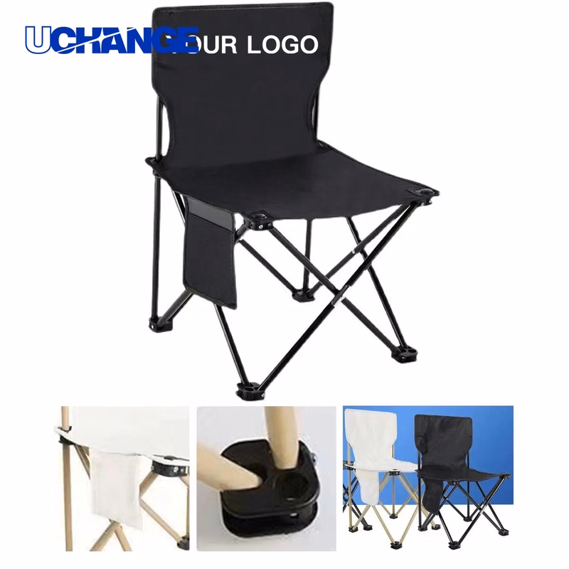 Compact Folding Chair with Side Storage