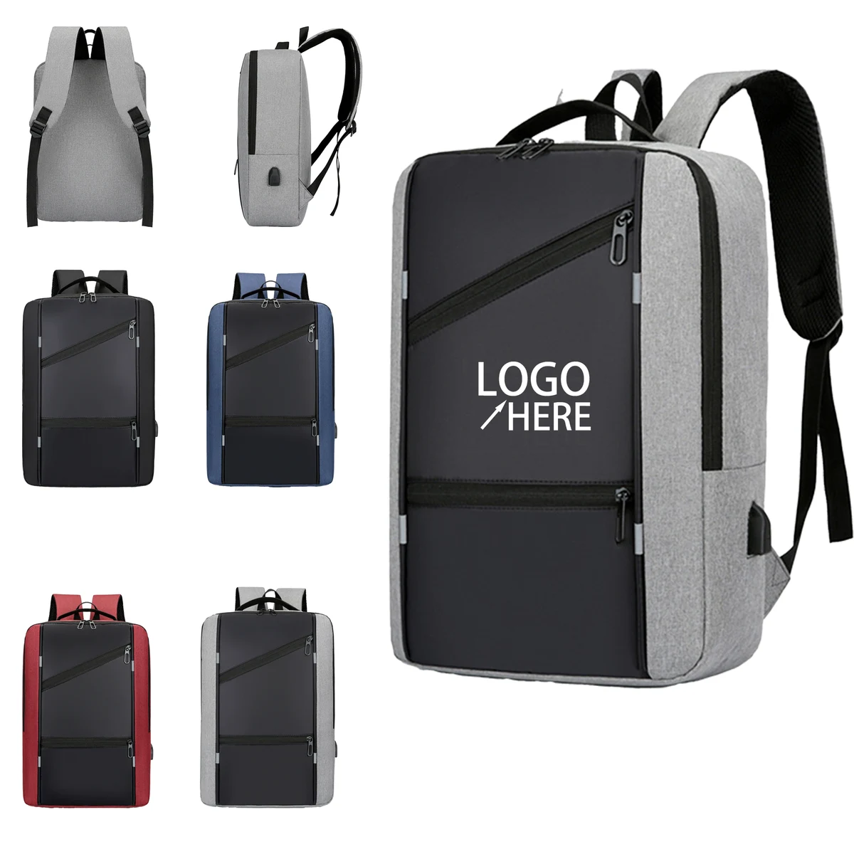 Oxford Laptop Backpack for Business Use 1