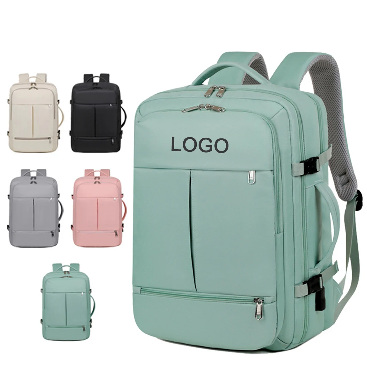 15.6" Computer Backpack Bag Travel Laptop Back Pack Business Expandable Bag for Men and Women 1
