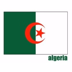 National Flag, Algeria, Single-Sided - 96"W x 60"H