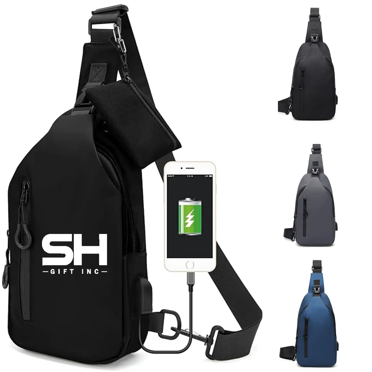 Crossbody Sling Bag with Coin Wallet 1