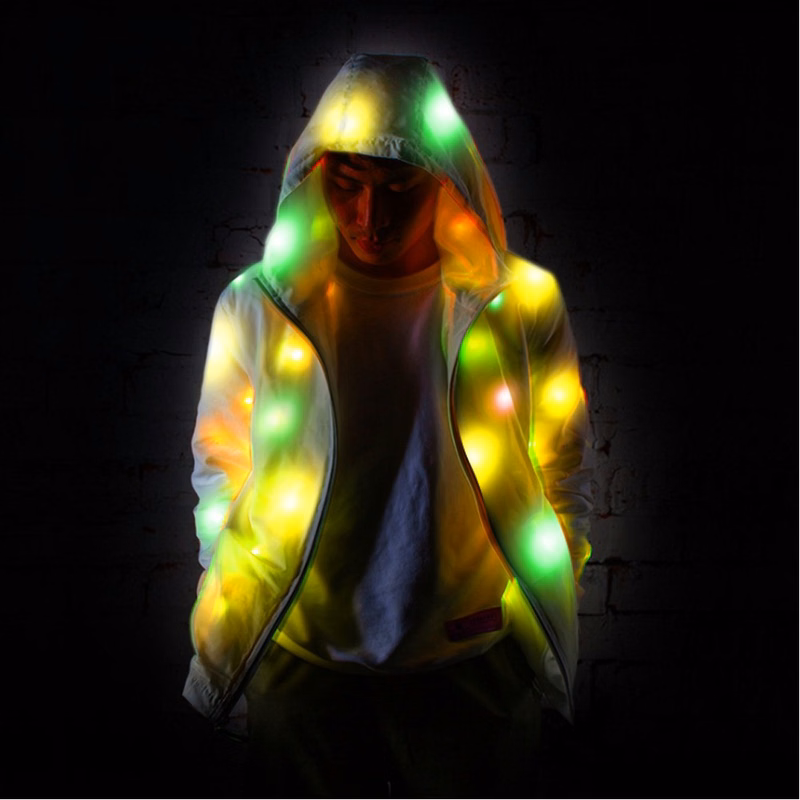Led Light Up Jacket Coat