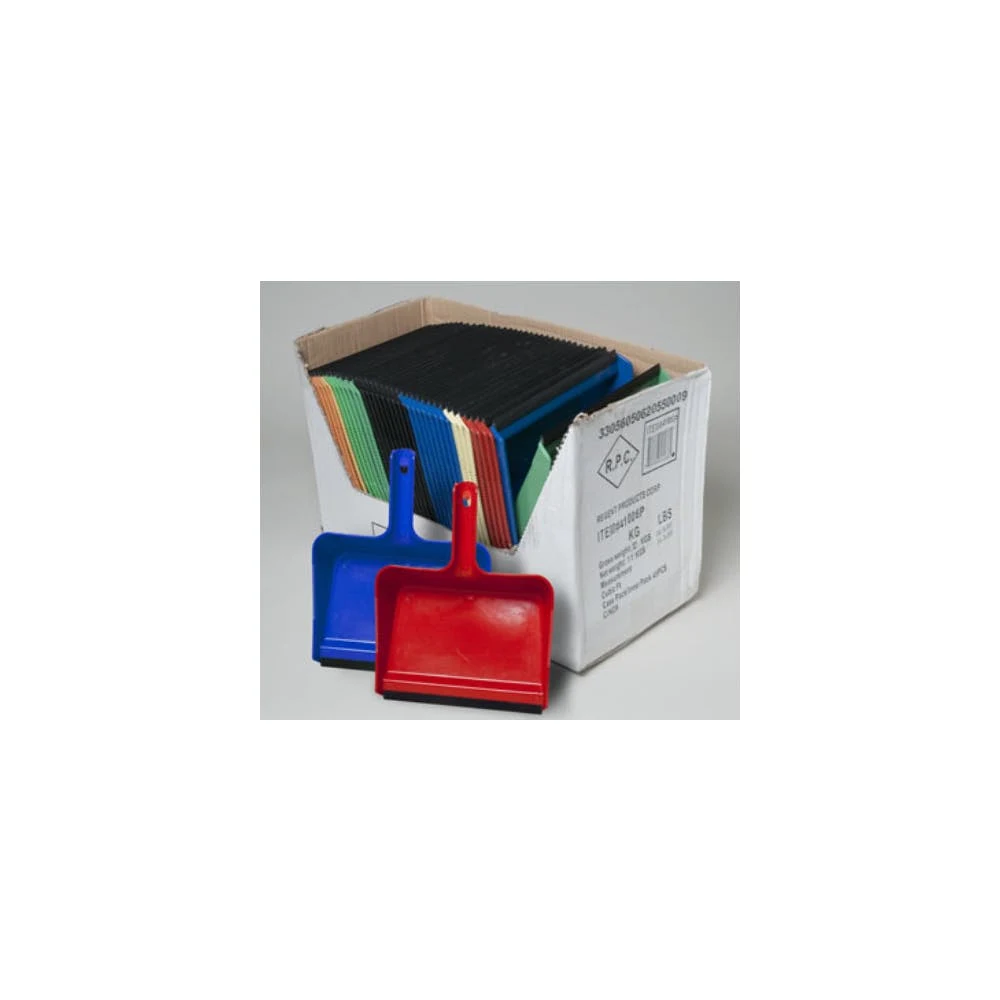Jumbo Dust Pans - Assorted Colors 11.5" 1