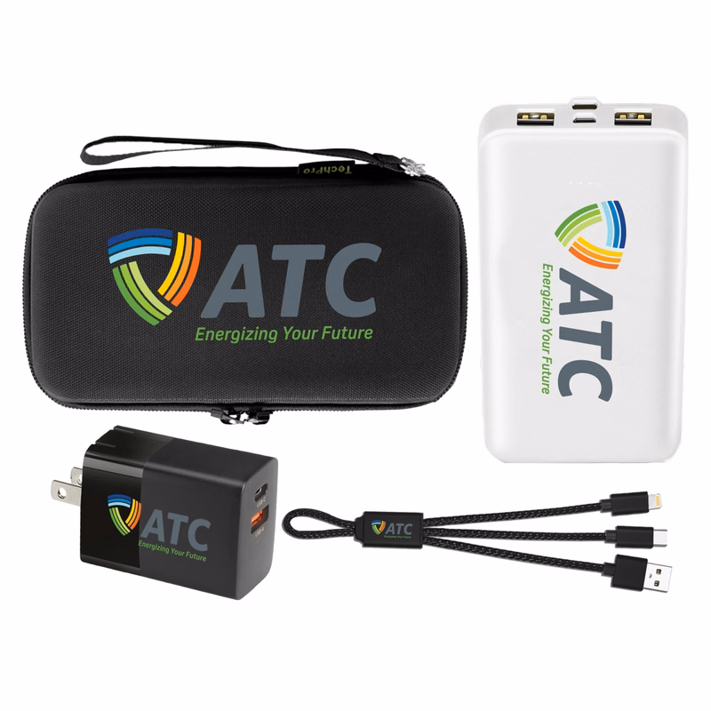 10,000 mAh Regular Charge Power Bank Gift Pack Set