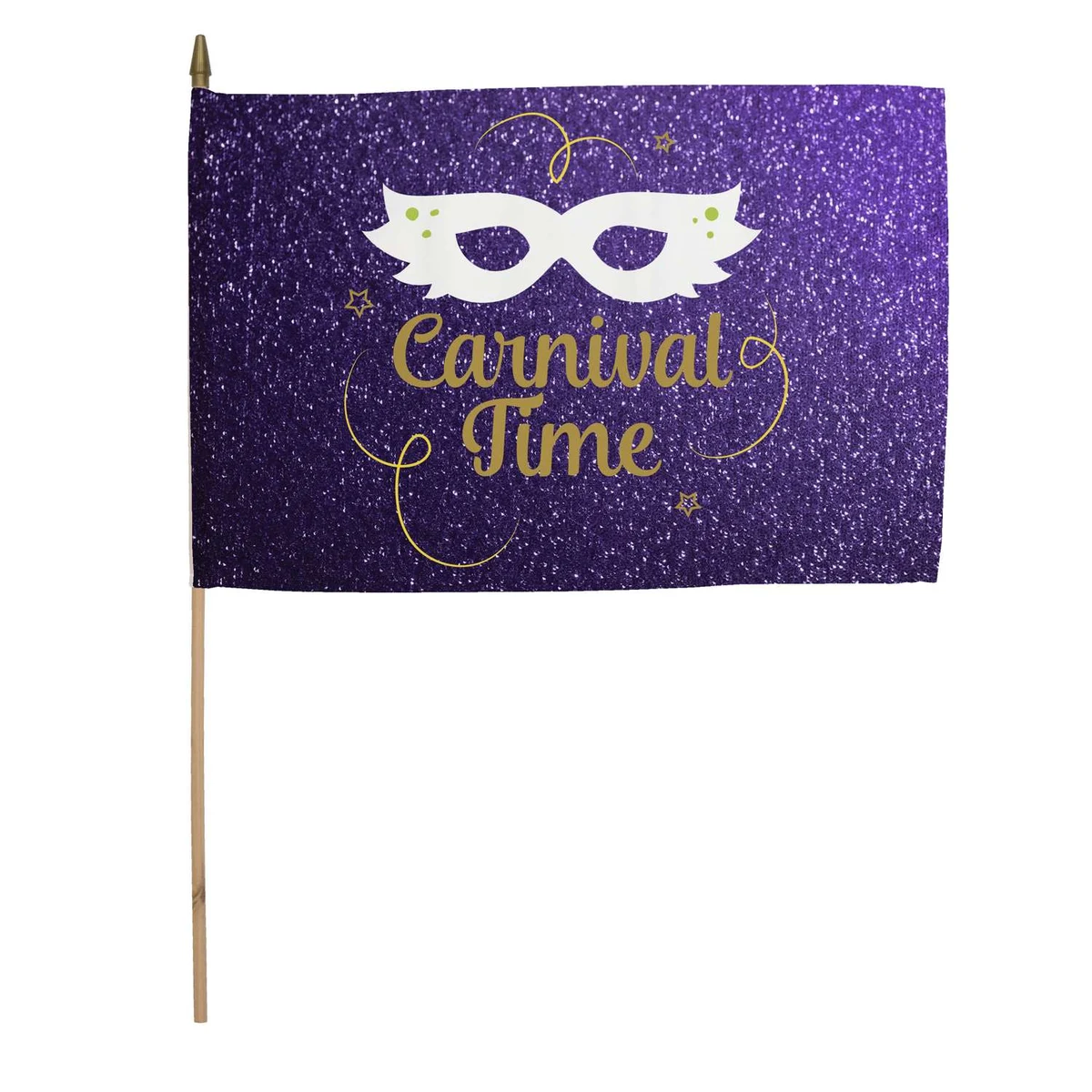 12" x 18" Stick Flag Kits with Spear Tip (Set of 6) 1