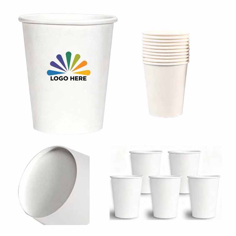 Custom Thickened Disposable Paper Coffee Cups