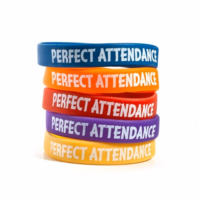 Individually Packaged Imprinted Silicone Wristband