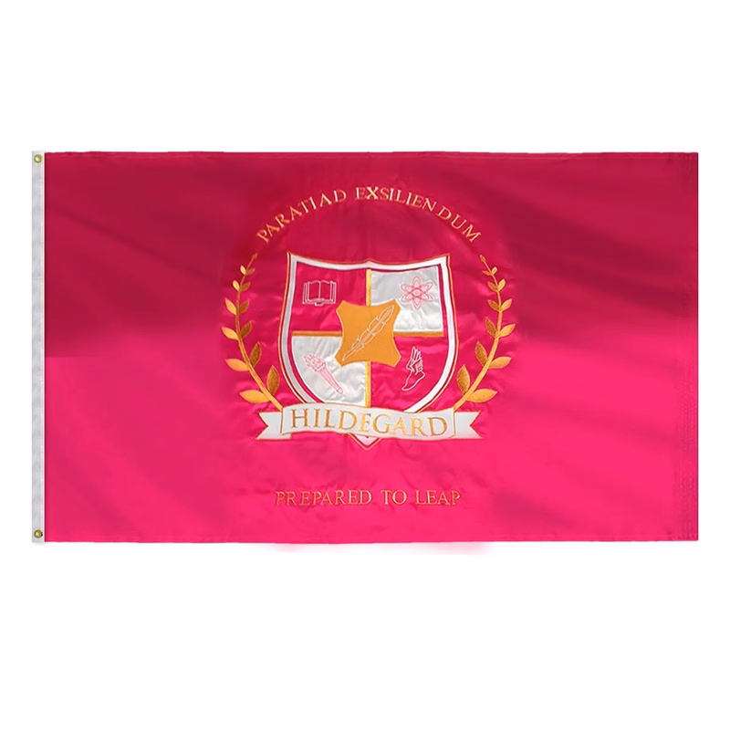 Applique & Embroidered Flag 6' x 10' Nylon