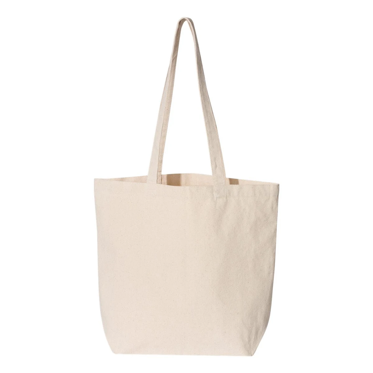 Large Canvas Tote - 8866, custom tote bag with logo imprint 1