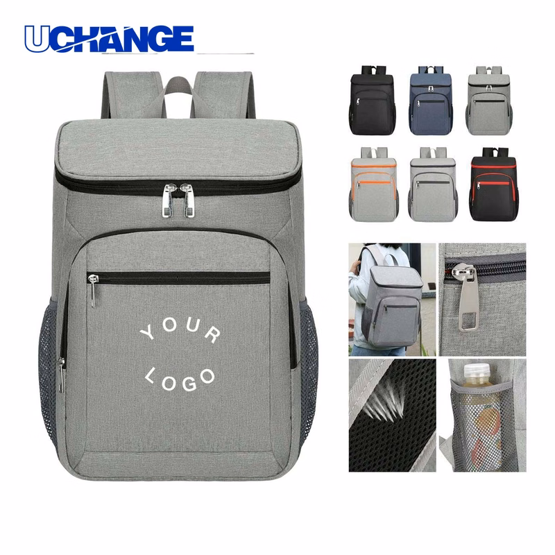 Water Repellent Oxford Backpack with Aluminum Lining