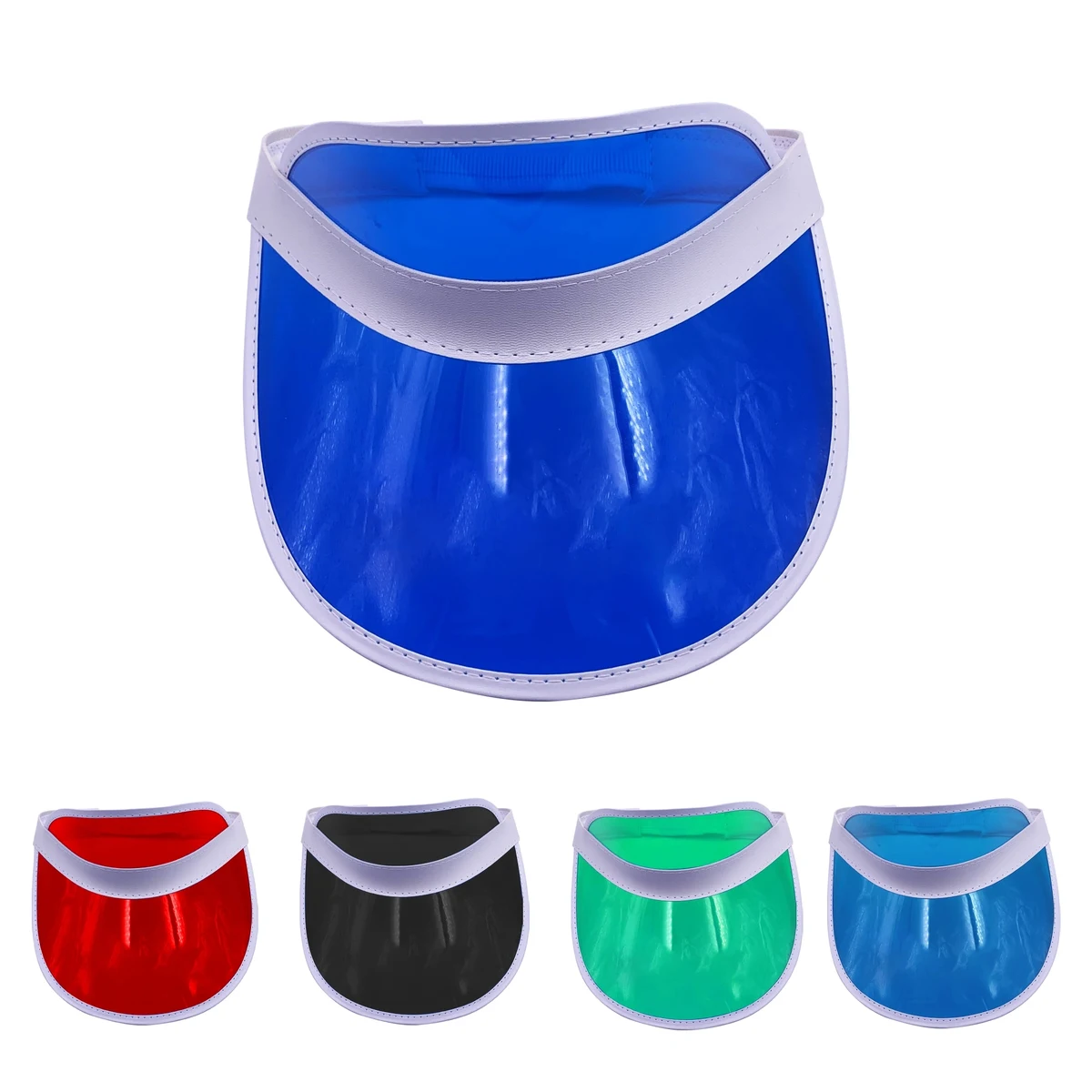 Unisex Candy Color Sun Visor Hat 1