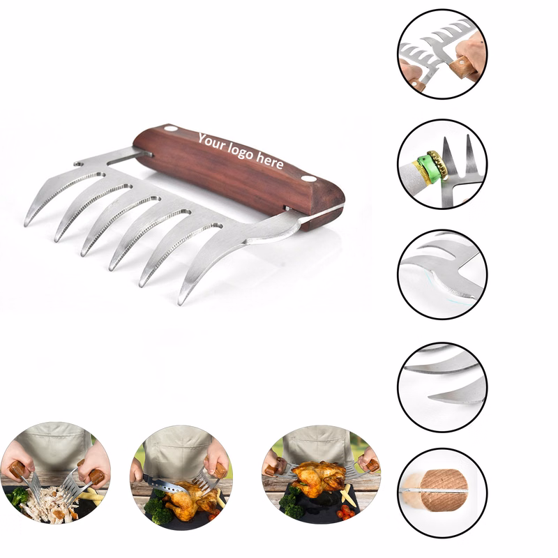 Metal Meat Shredder Claws BBQ Tool