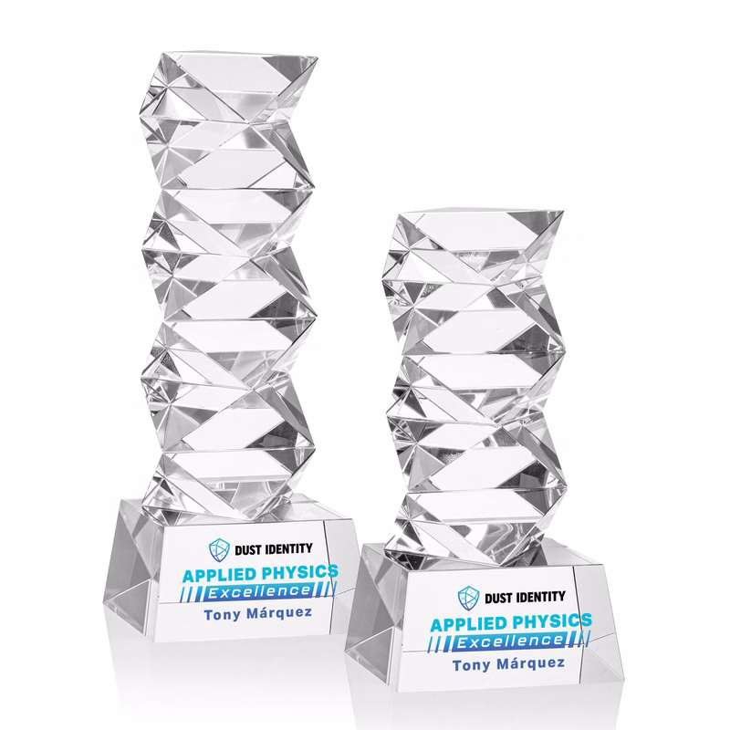 Callucci VividPrint™ Award on Robson Base - Clear