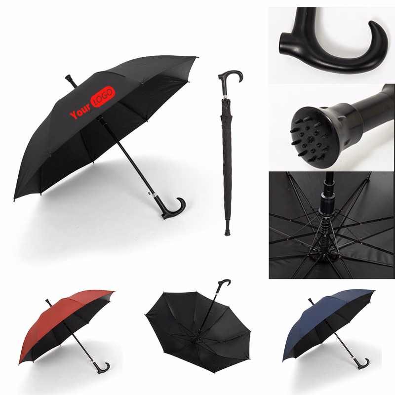 Hiking Umbrella With Anti-Slip Base And Custom Logo Option