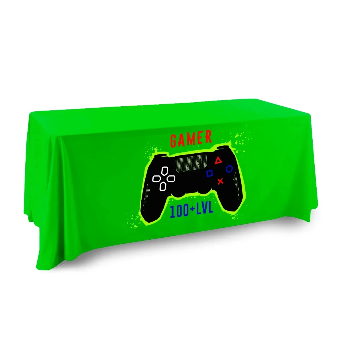 Custom Table Cover - Front Panel - Digital - Silk Poly 1