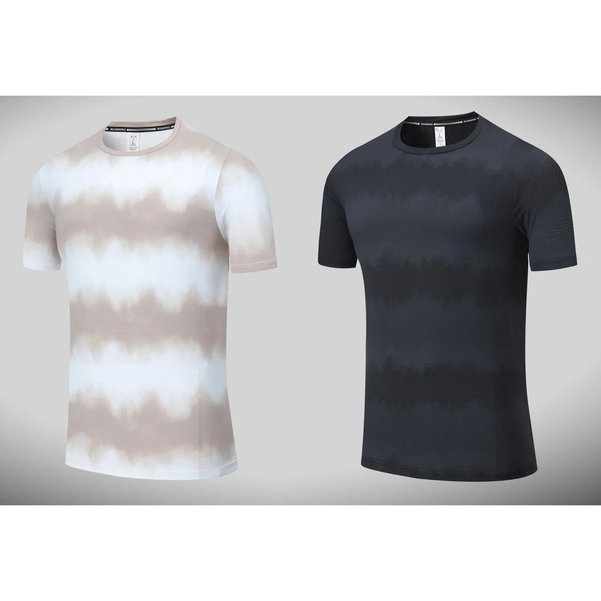 Men's Running Short Sleeve T-Shirt - Stock Style 20 1
