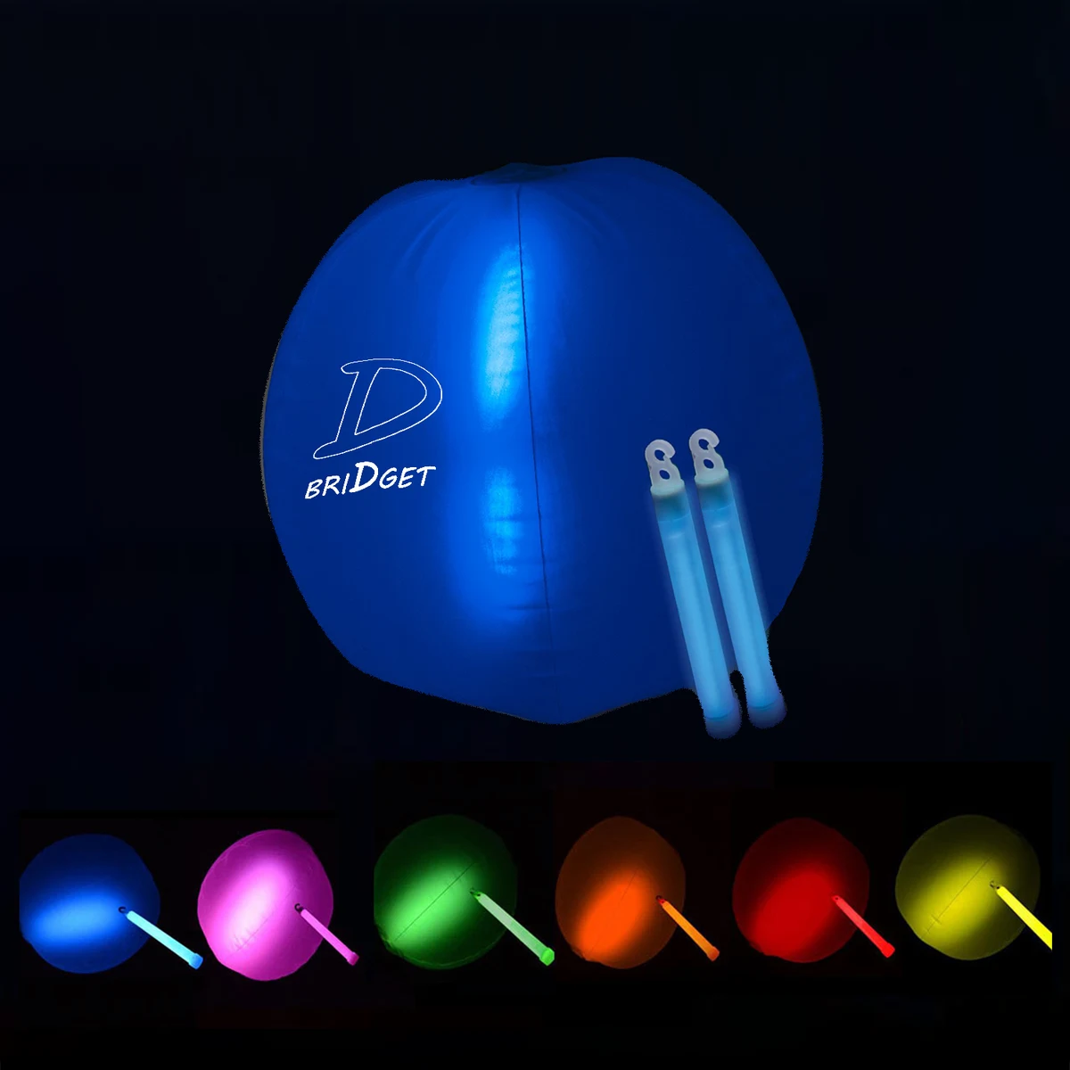 Light Stick Inflatable Beach Ball 1
