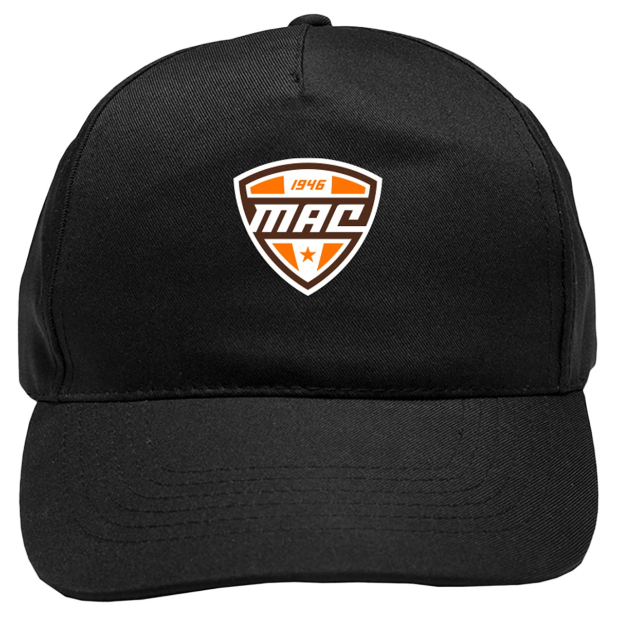 5 Panel Polyester Baseball Caps with Velcro Closure 1