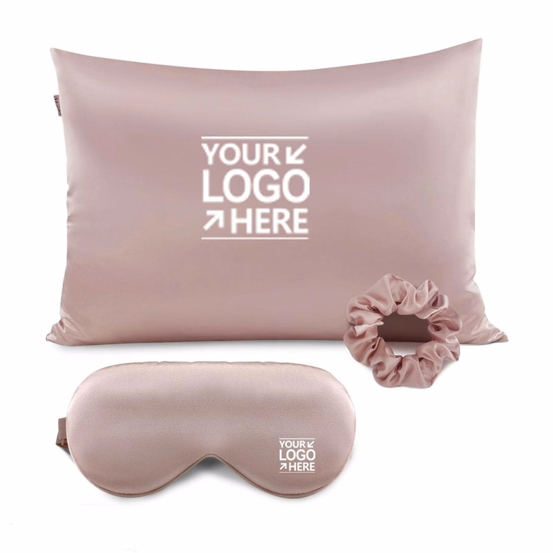 Silky Satin Pillow Covers Set of 3