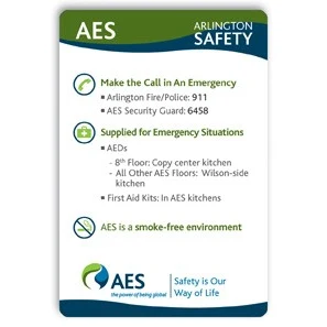 Laminated Name Badge Full Color (2.625"X3.875") Rectangle - one side imprint 1