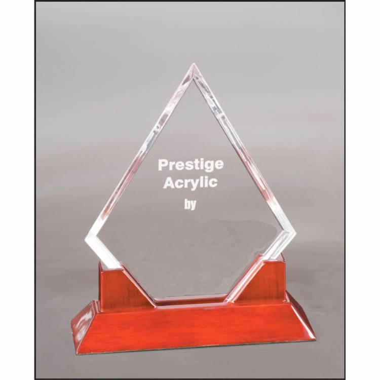 9 1/2" Prestige Diamond Acrylic Award
