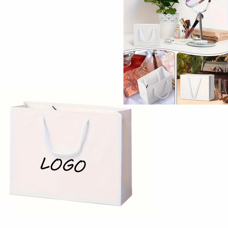 White Gift Paper Bag