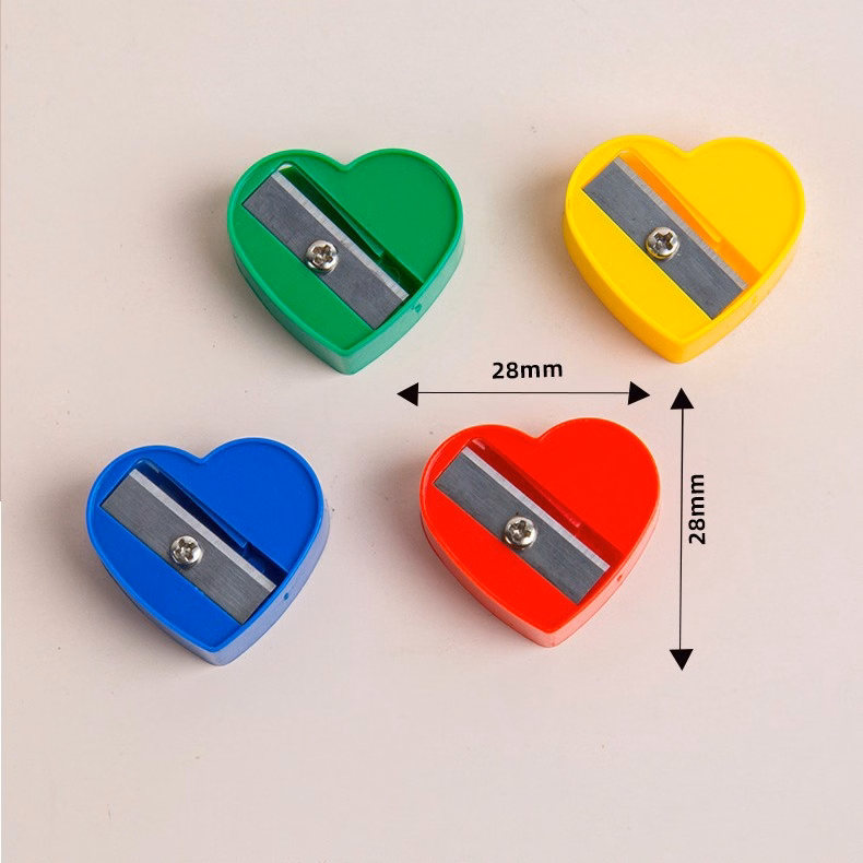 Heart-Shaped Pencil Sharpener