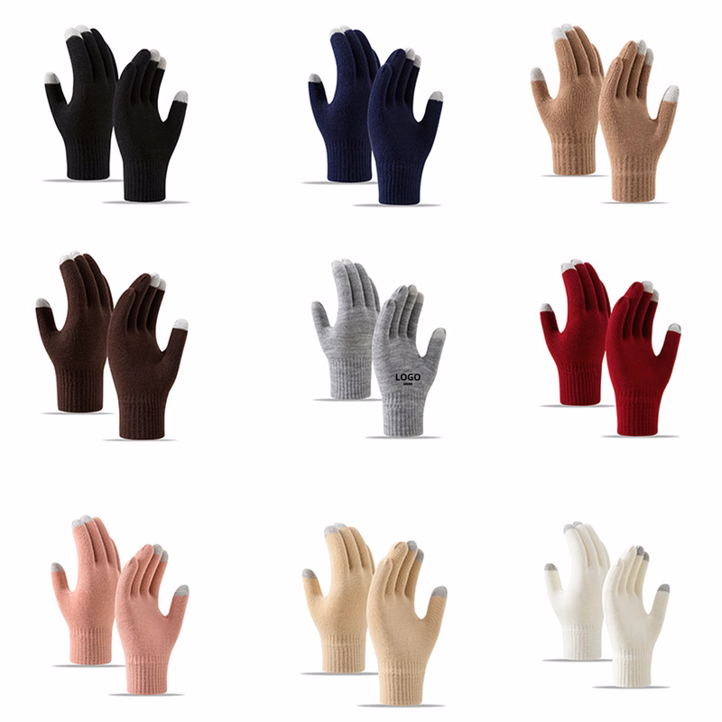Knit Touch Screen Winter Gloves