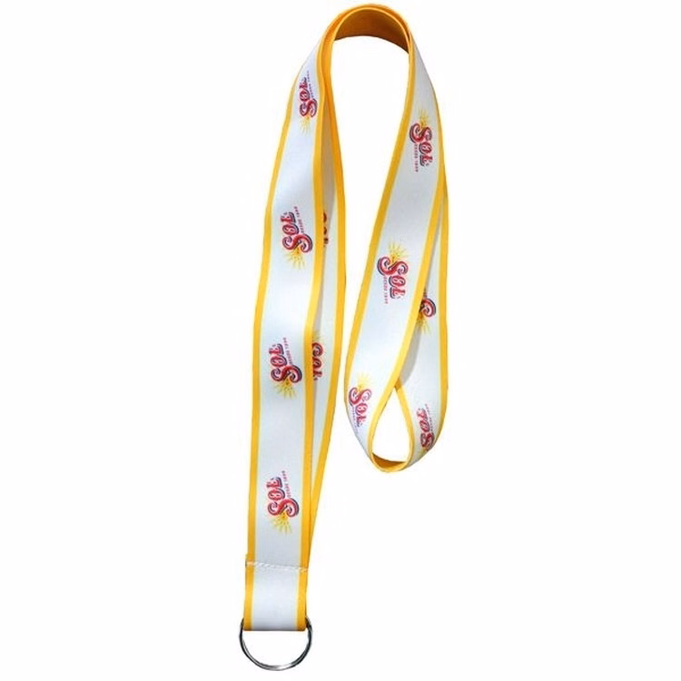 Polyester Dye Sublimated Lanyard 36"x1" with Split Ring