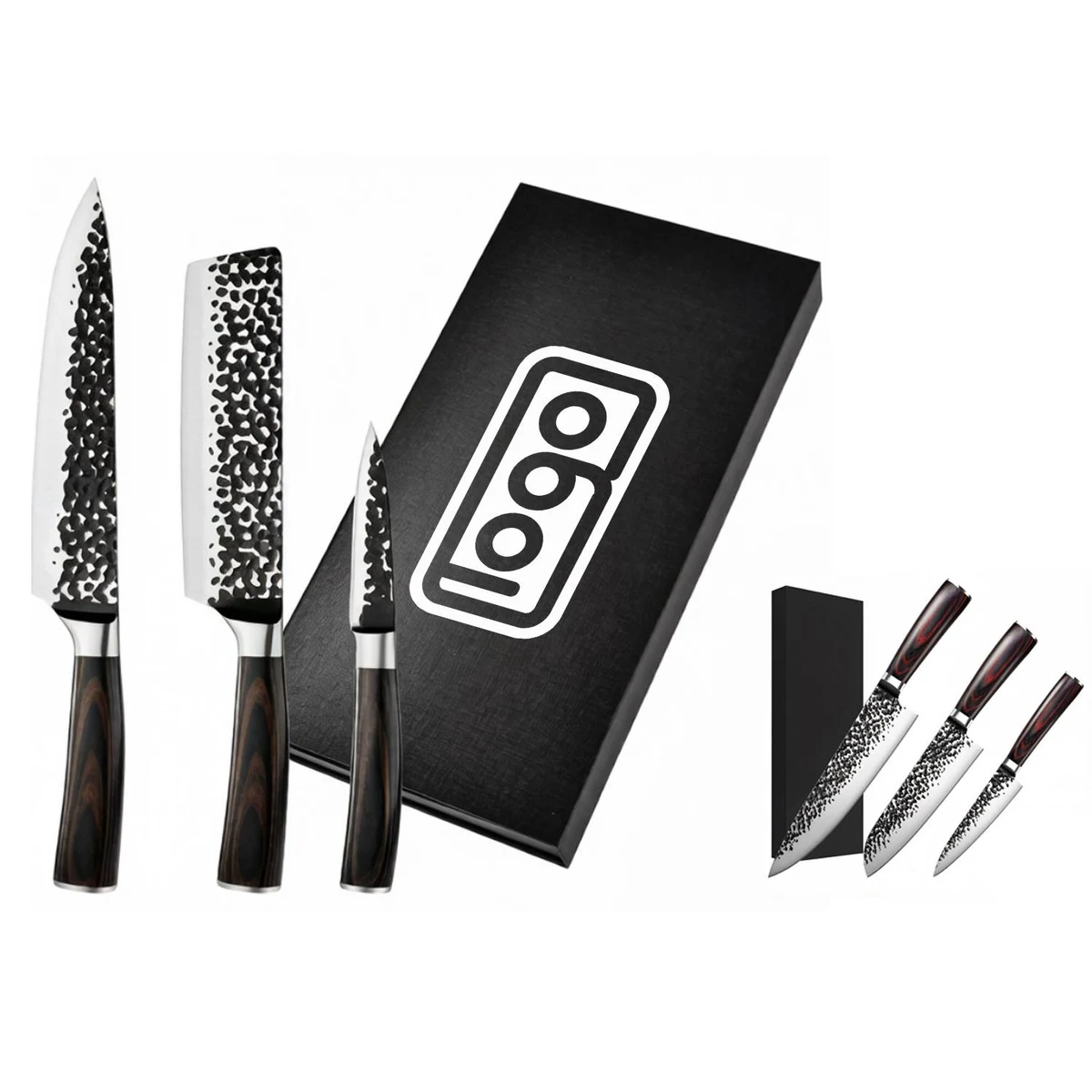 3-Piece Stainless Steel Knife Set 1