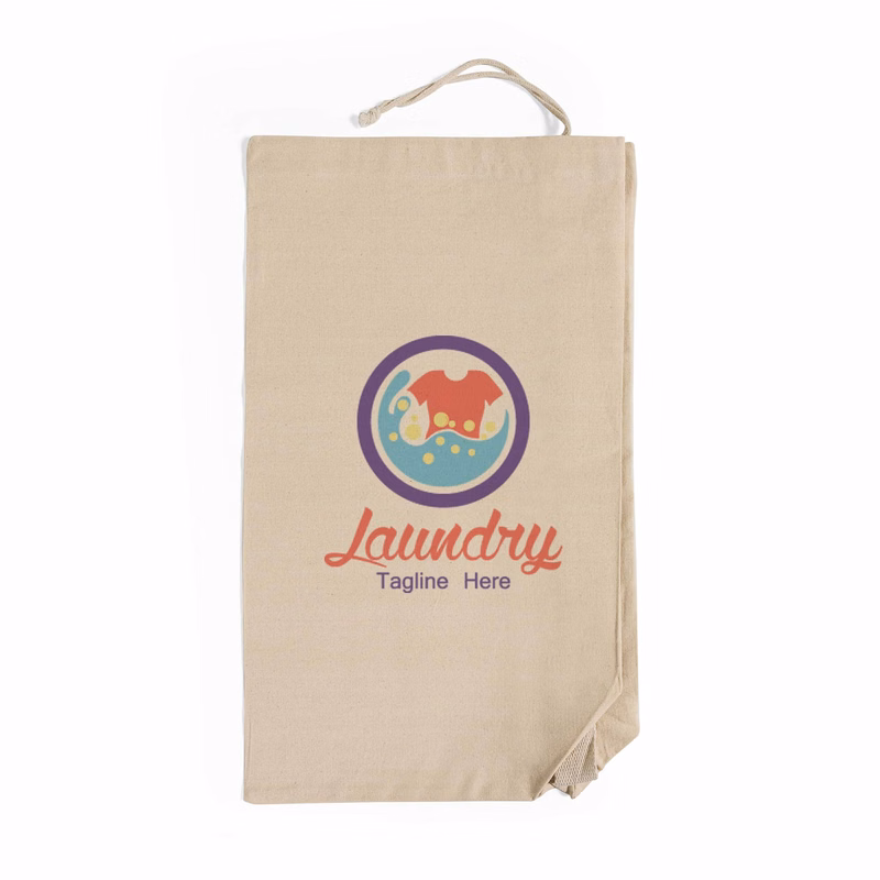 Small Heavy Canvas Laundry Bag