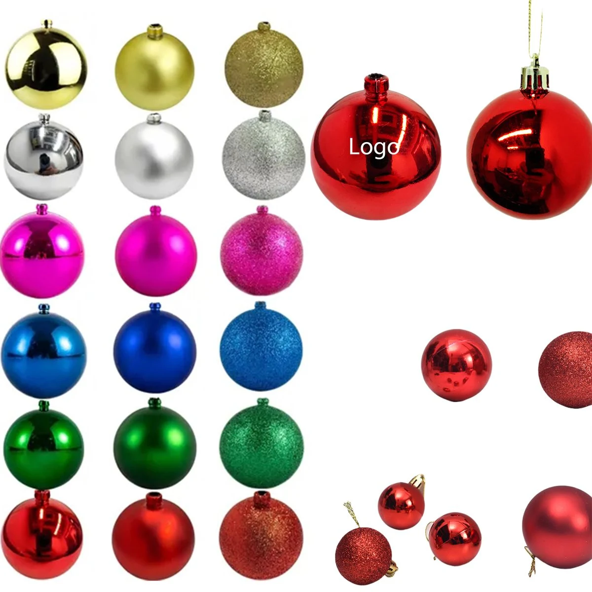 Santa Hanging Ornaments Christmas Ball Tree Decoration 1