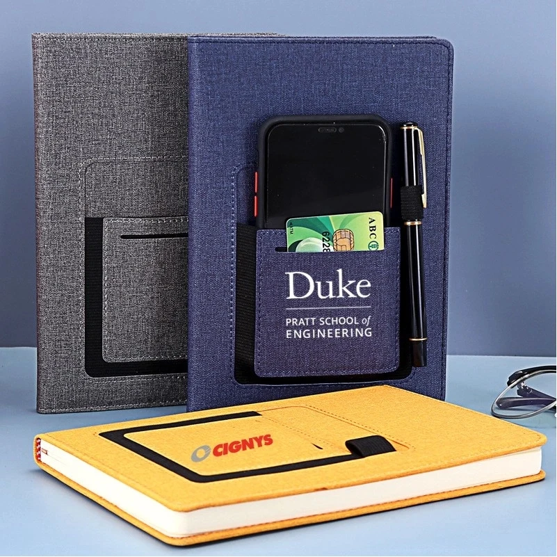 PU Leather Journal Notebook with Pocket 1