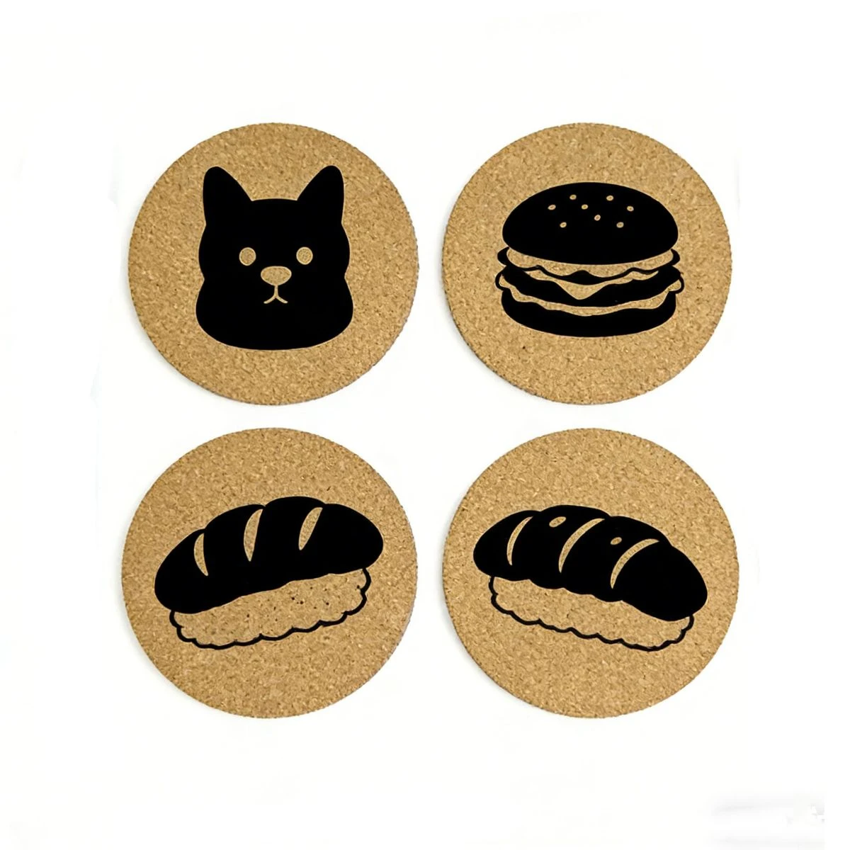 Natural Cork Drink Coaster 1